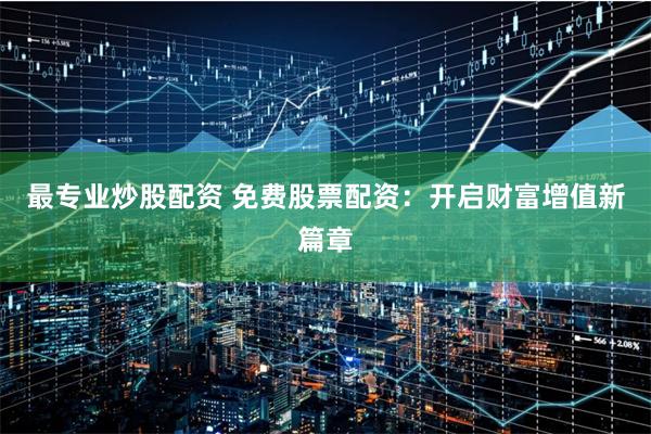 最专业炒股配资 免费股票配资：开启财富增值新篇章