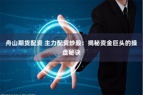 舟山期货配资 主力配资炒股：揭秘资金巨头的操盘秘诀